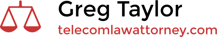 Greg Taylor, Telecom Law logo